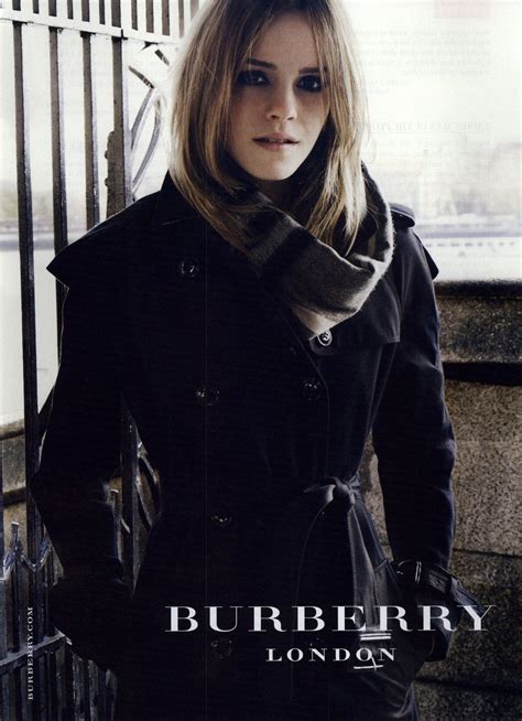 emma watson model burberry